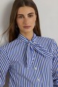 Lauren Ralph Lauren koszula damska bawełniana niebieski 200P13470