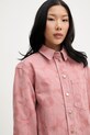 Marimekko košeľa dámska rifľová ružová 095192