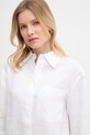 Max&Co. košeľa safari dámska ľanová MCOGATTONI biela 2616111015200