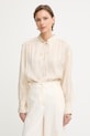 Max&Co. блузка жіноча з додаванням шовку MCOVALLO бежевий 2616111034200