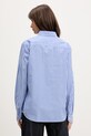 Oblečení Tommy Jeans košile dámská bavlněná DW0DW22211 modrá