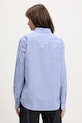 Oblečení Tommy Jeans košile dámská bavlněná DW0DW22211 modrá