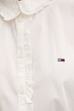 Tommy Jeans cămașă de damă din bumbac DW0DW22767 bej
