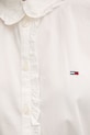 Tommy Jeans cămașă de damă din bumbac DW0DW22767 bej