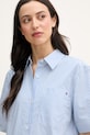 Tommy Hilfiger ženska košulja od pamuka plava WW0WW48899