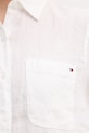 Tommy Hilfiger koszula damska lniana WW0WW48925 beżowy