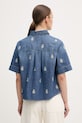 Abbigliamento Tommy Hilfiger camicia da donna in jeans WW0WW50624 blu