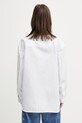 Odzież Maison Kitsuné Boyfriend Shirt koszula bawełniana damska QW00403WC5090 biały