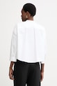 Odjeća Armani Exchange košulja za žene od pamuka XW001757.AF12812 bijela