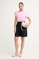 Polo Ralph Lauren cămașă pentru femei, din in PD LINEN-WVN-SHIRT 211973366501 roz SS26