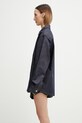 A.P.C. Surchemise koszula z bawełną damska COGDF.M32022 granatowy SS26