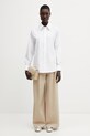 A.P.C. koszula bawełniana damska COHLE.F12650 biały