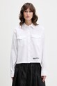 Karl Lagerfeld Jeans košeľa dámska bavlnená biela B2W11043