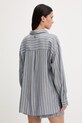 Oblečenie Rip Curl košeľa dámska z viskózy BEACH DAYS PINSTRIPE 072WSH modrá