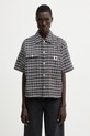 Carhartt WIP W' S/S Michigan Shirt koszula bawełniana damska czarny I036261.3JOXX