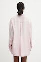 Oblečenie Sportmax Spxcocco košeľa z viskózy dámska 2612191022600 ružová