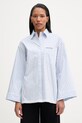 Isabelle Blanche koszula damska niebieski IS26SS.C091.T021