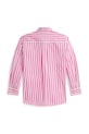Polo Ralph Lauren koszula bawełniana dziecięca 313A95902001 różowy SS26