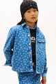 Tommy Hilfiger koszula jeansowa dziecięca wzorzyste niebieski KG0KG09265.128.176.PPY2
