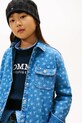 Dziewczynka Tommy Hilfiger koszula jeansowa dziecięca KG0KG09265.128.176.PPY2 niebieski