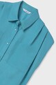 Детская рубашка Mayoral бирюзовый 6158.8D.Junior.PPY2