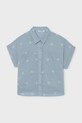 Mayoral koszula dziecięca 6159.8F.Junior.PPY2 niebieski SS26