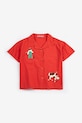Bobo Choses gyerek ing pamutból Farm Adventure 126AC034 piros SS26