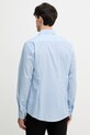 Odzież Eton koszula męska bawełniana 100014845 niebieski