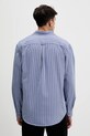 Odzież Tommy Jeans koszula bawełniana DM0DM22406 niebieski