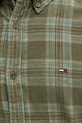 Tommy Jeans koszula sztruksowa DM0DM22408 zielony