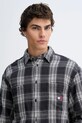 Tommy Jeans koszula bawełniana DM0DM22411 szary