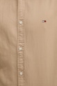 Tommy Jeans koszula bawełniana DM0DM22836 brązowy