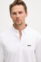BOSS Green koszula męska bawełniana ST_Motion L biały 50555946