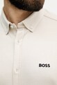 BOSS Green koszula męska bawełniana ST_Motion L 50555946 beżowy