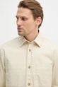 BOSS koszula bawełniana H-OWEN-K-2PP-261 beżowy 50556121