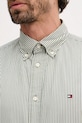 Tommy Hilfiger koszula bawełniana MW0MW41403 zielony
