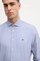Tommy Hilfiger koszula bawełniana niebieski MW0MW41657