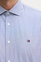 Tommy Hilfiger koszula bawełniana MW0MW41657 niebieski
