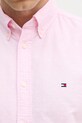 Tommy Hilfiger koszula bawełniana MW0MW41683 różowy