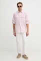 Tommy Hilfiger koszula MW0MW41687 różowy SS26