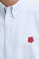Kenzo koszula bawełniana FG55CH1099LO niebieski