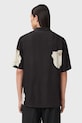 AllSaints koszula M082SD czarny SS26