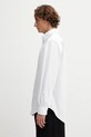 Drôle de Monsieur cotton shirt La Chemise Oxford H.SH240.CO225.WT white SS26