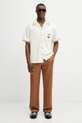 Drôle de Monsieur cotton shirt Cocktail J.SH227.CO215.OW beige