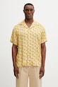 Drôle de Monsieur koszula Skyline regular żółty J.SH230.VI028.YL
