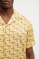 Drôle de Monsieur shirt Skyline yellow J.SH230.VI028.YL