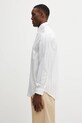 Drôle de Monsieur cotton shirt Chemise Rayée Monogramme J.SH240.CO185.OW white SS26