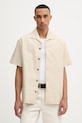 Drôle de Monsieur koszula męska bawełniana Graphique beżowy K.SH248.CO270.DSAN