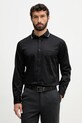 Armani Exchange koszula z elastanem czarny XM001819.AF10192