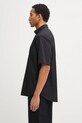 AAPE koszula bawełniana Now AAPSRM8518XXO czarny SS26